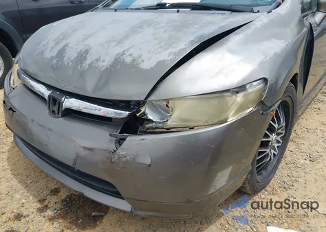 2007 Honda Civic Lx z USA, uszkodzony, nr VIN 1HGFA16547L033268